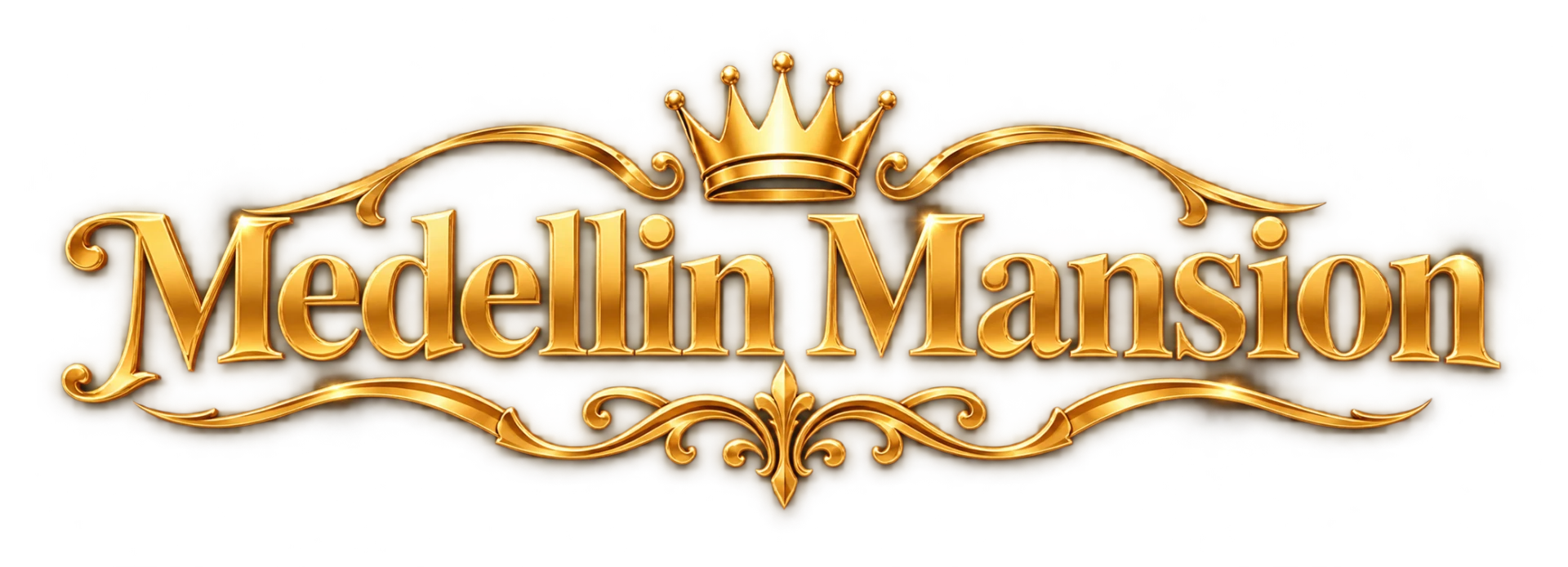 Medellin Mansion gold logo